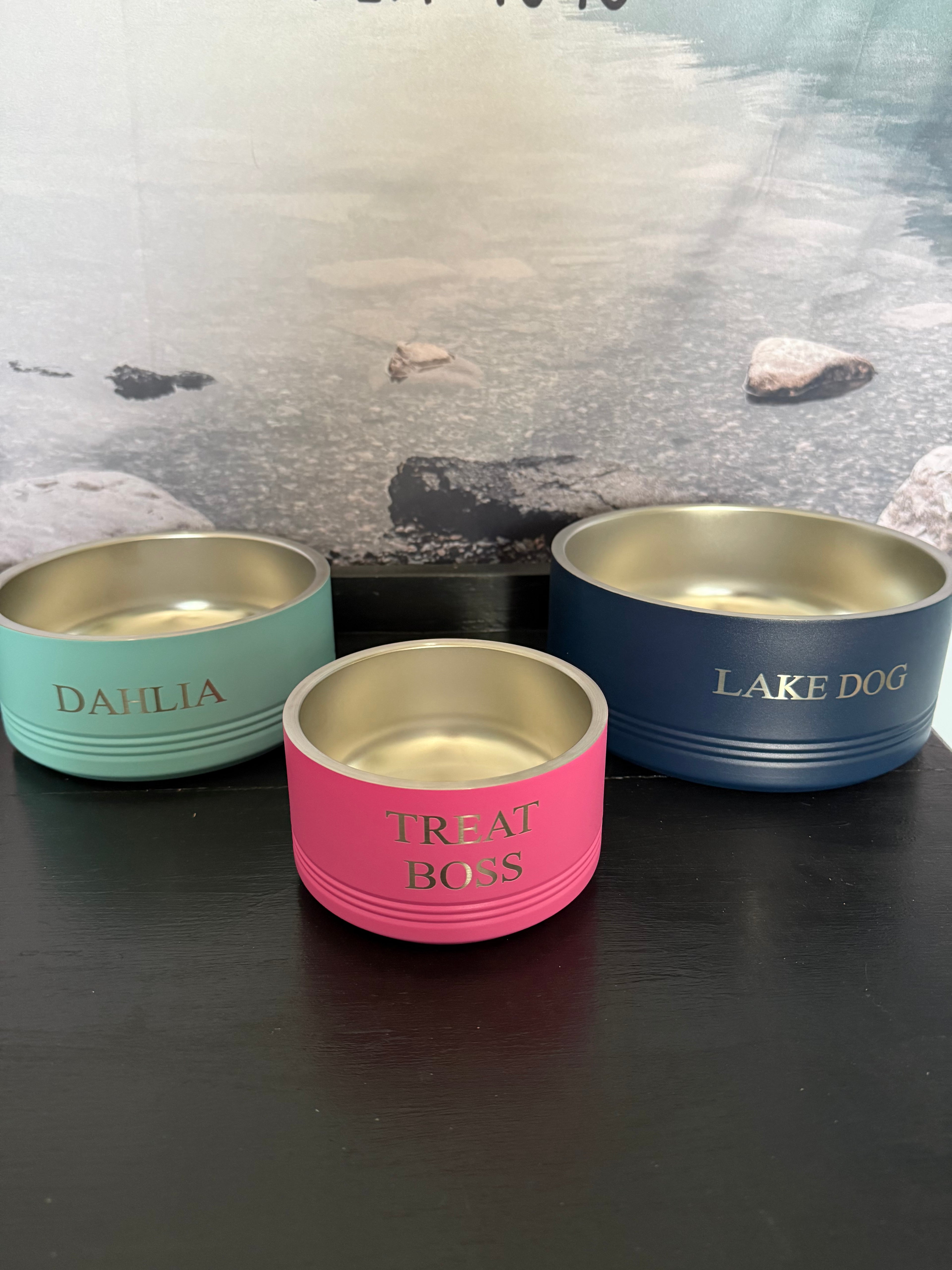 Customized Stainless Steel Pet Bowl