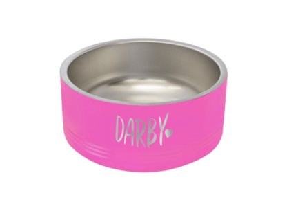Customized Stainless Steel Pet Bowl