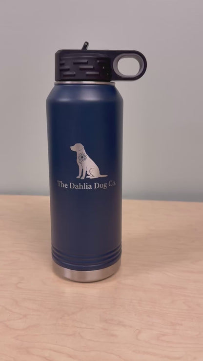 32 oz water bottle with straw
